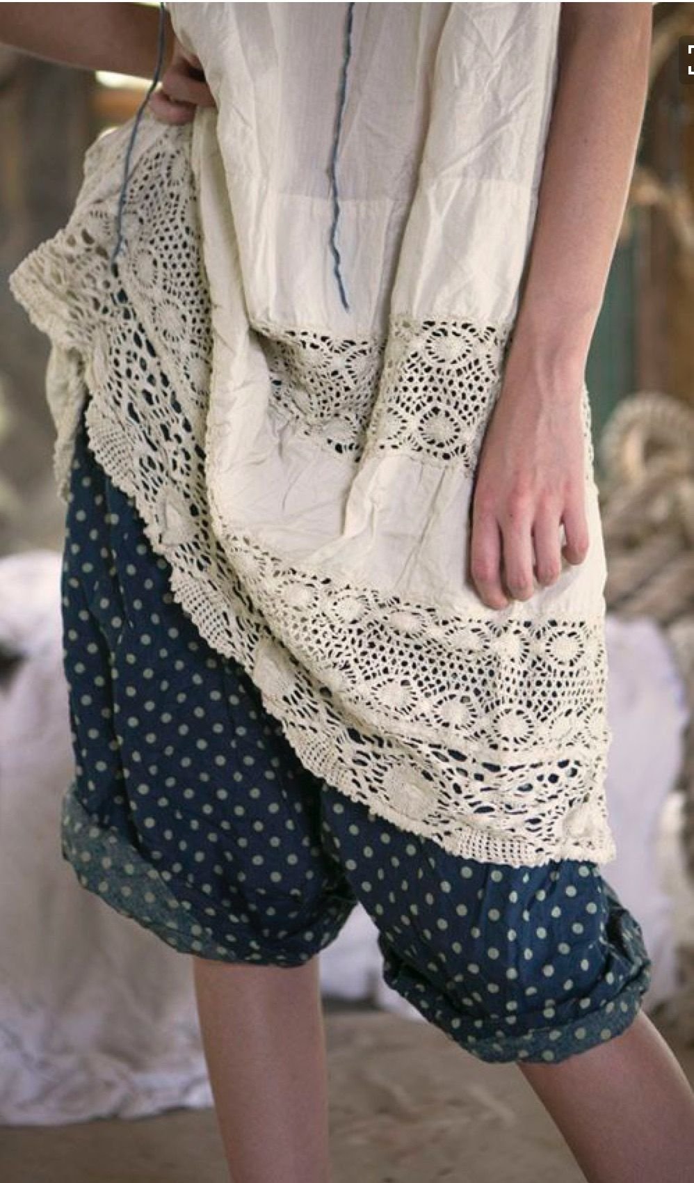 Платье стиль бохо Шик Прованс