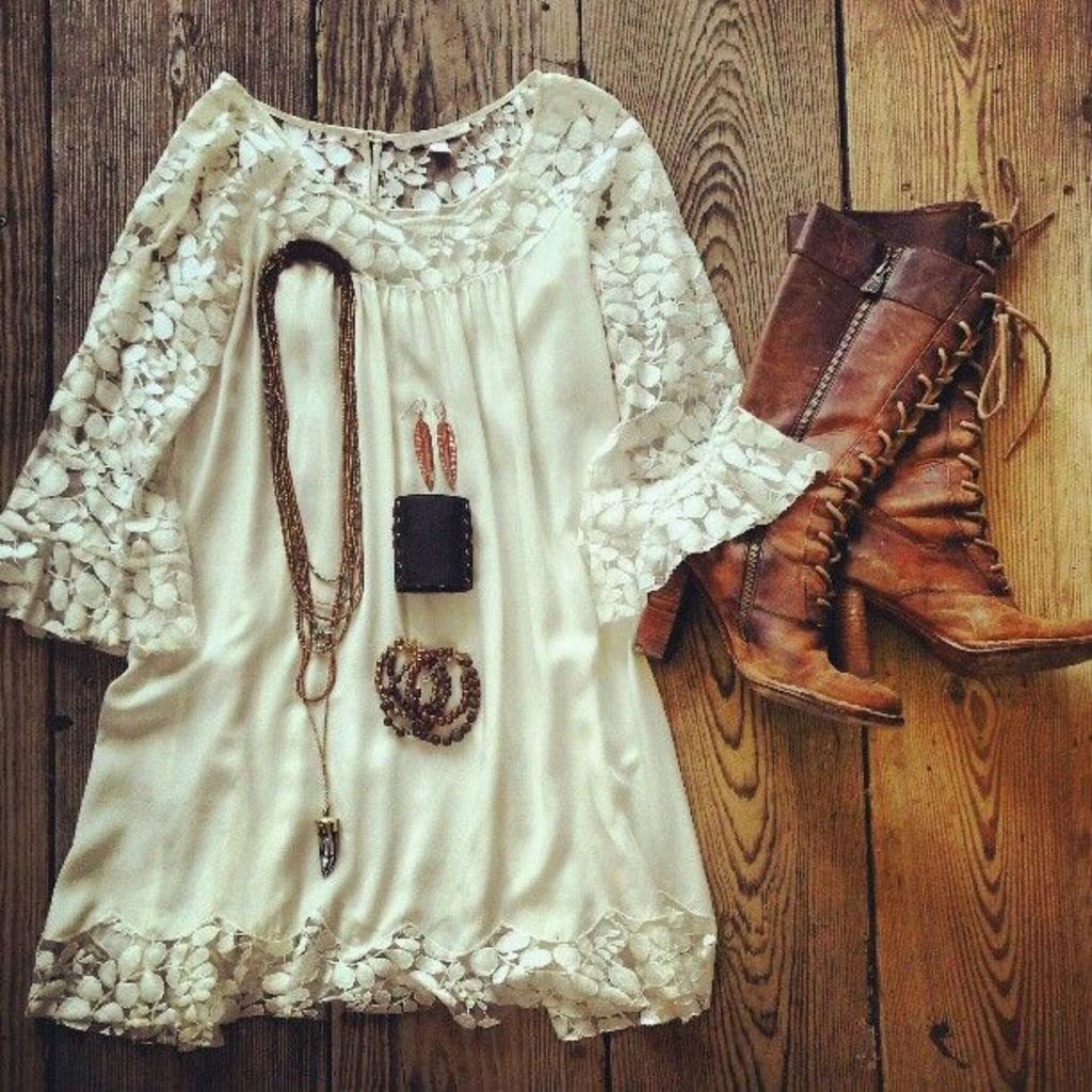 Комплекты одежды в стиле бохо