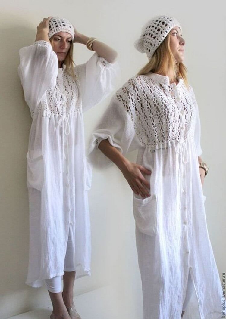 Платье из марлевки