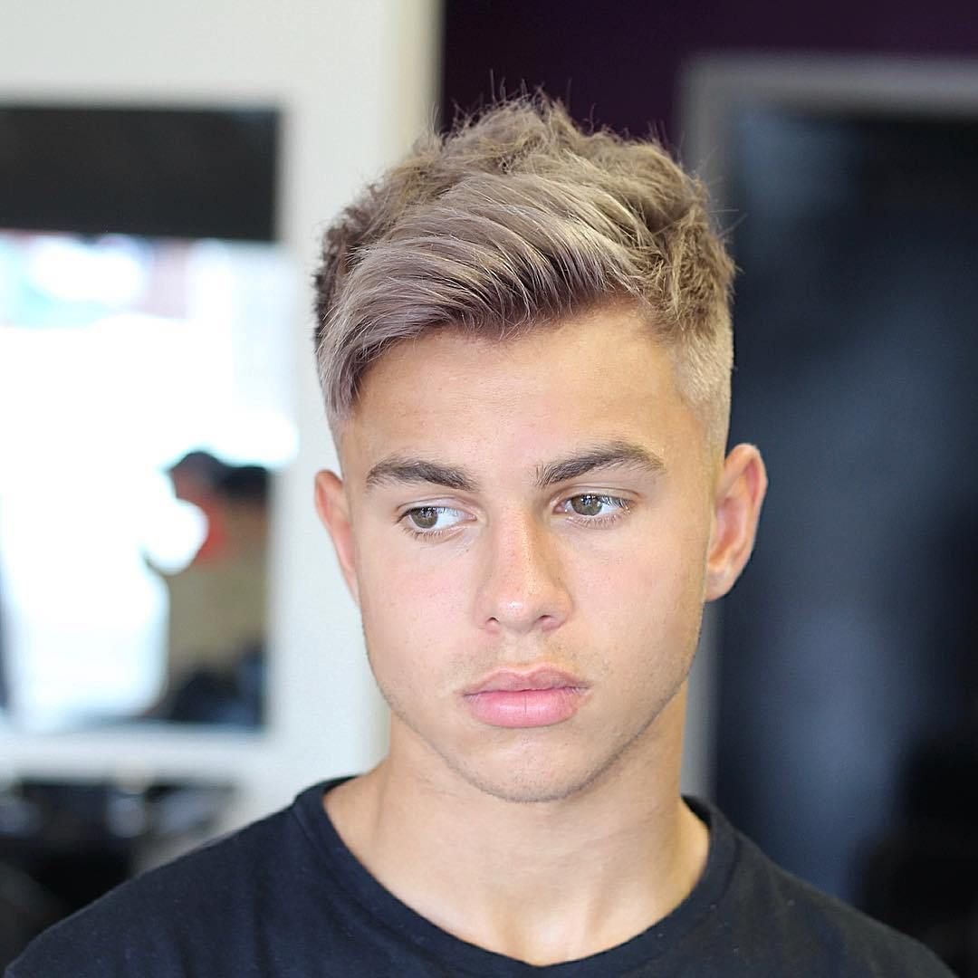 Мужское окрашивание пряди