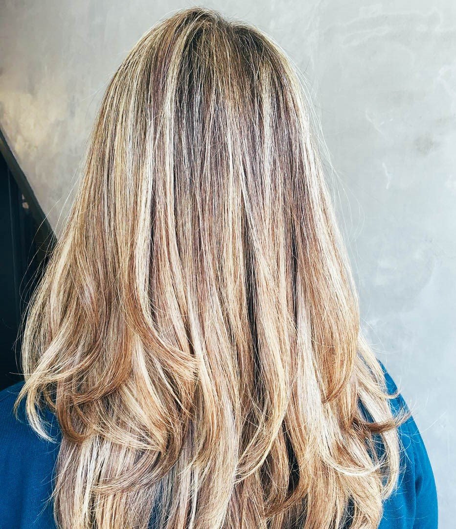 Калифорнийское и венецианское мелирование