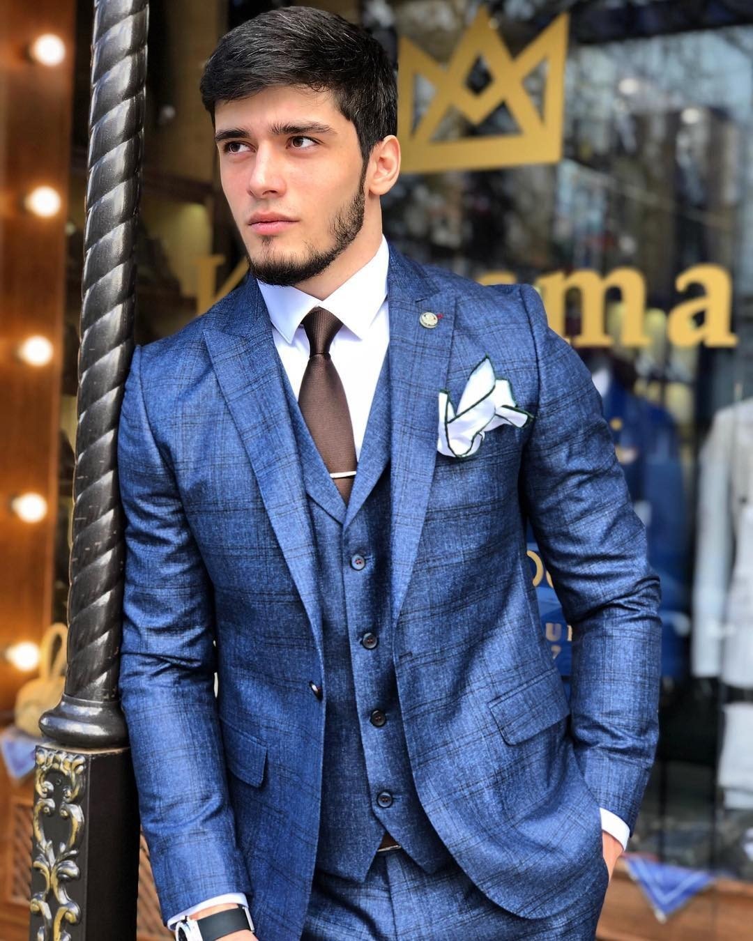 Мужской спортивный стиль тотал Блэк