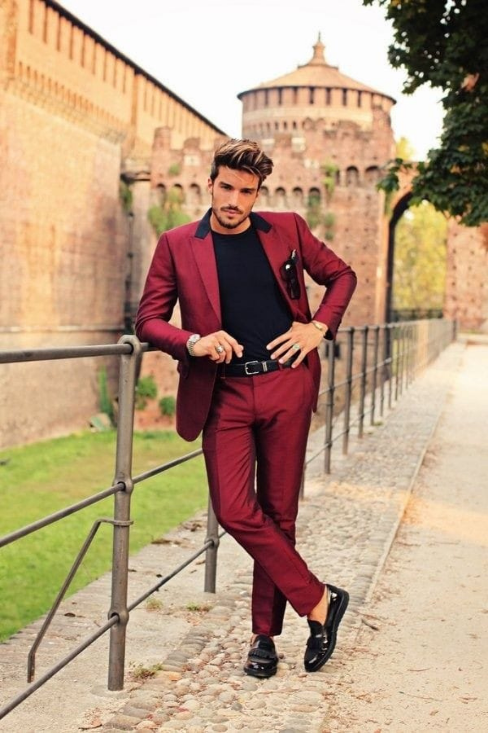 Брюки и рубашка мужская на свадьбу