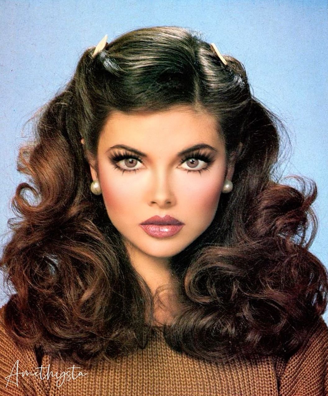 Модные прически 70-х годов