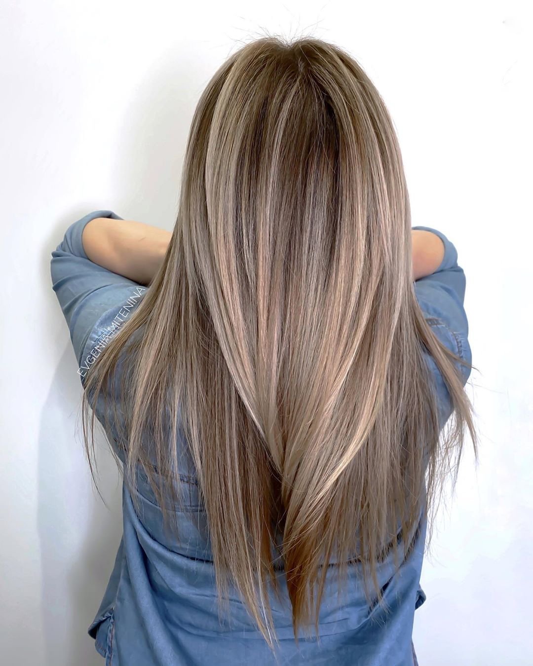 Мелирование вуаль