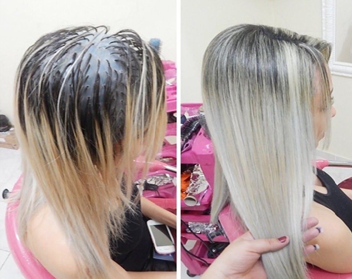 Окрашивание вуаль