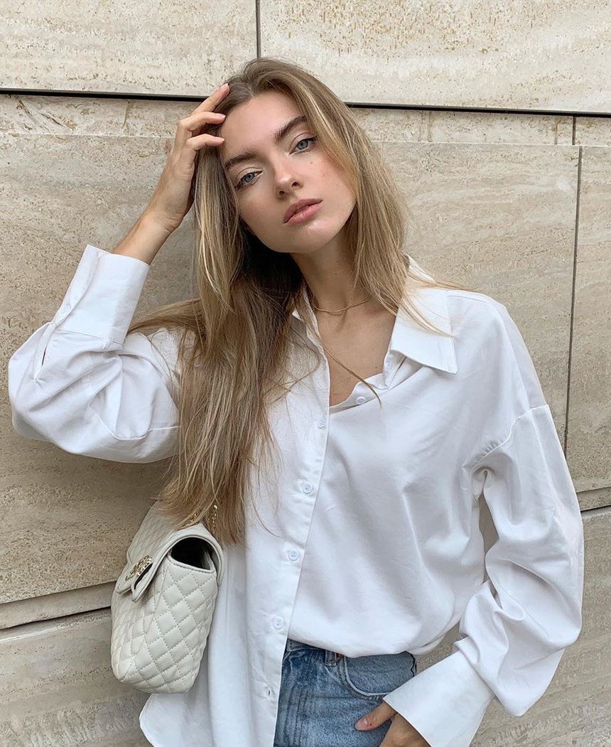 Бижутерия к белой рубашке