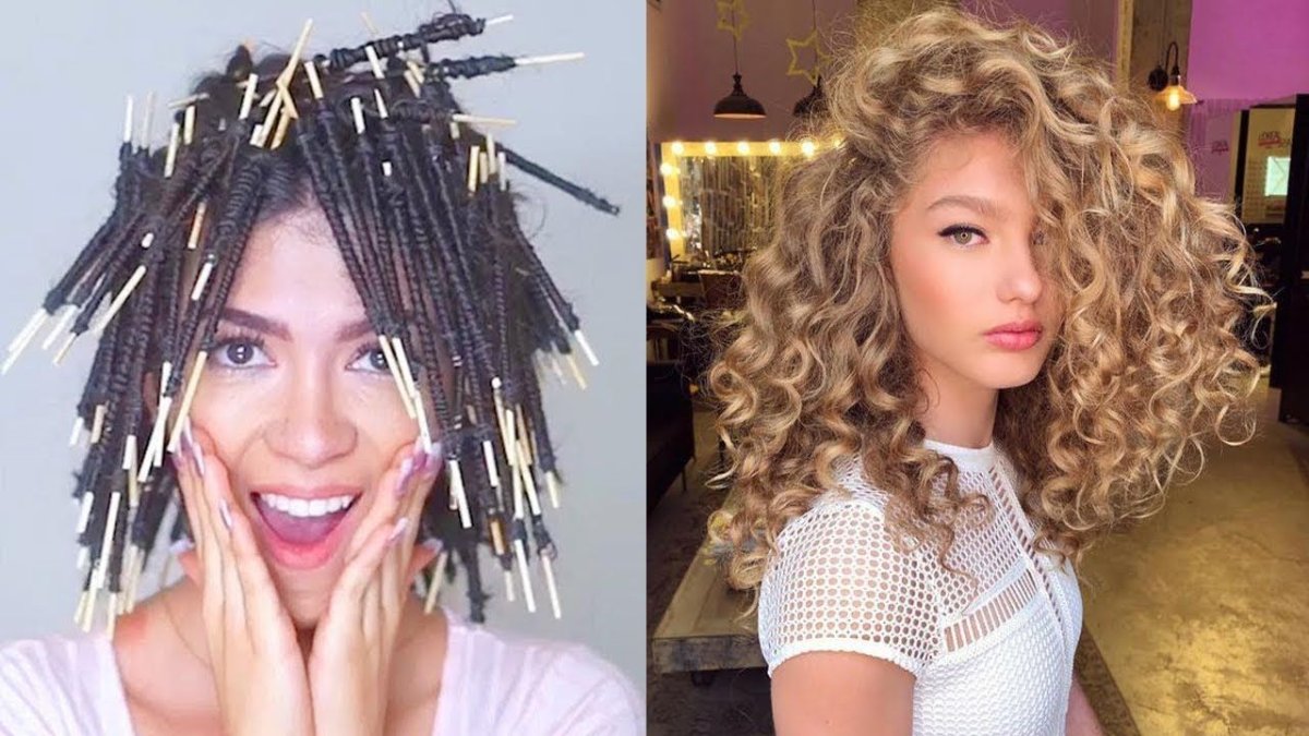 Кудри на трубочки для коктейля