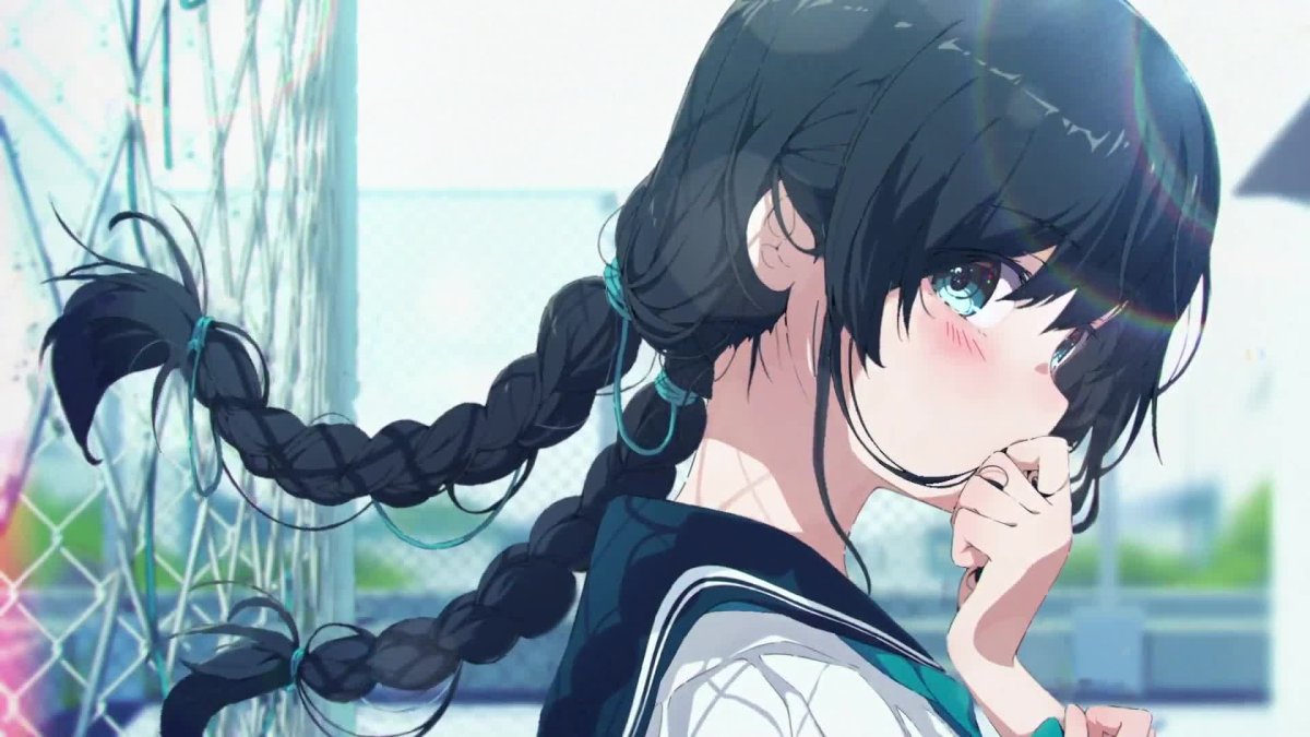 Тянка на белом фоне