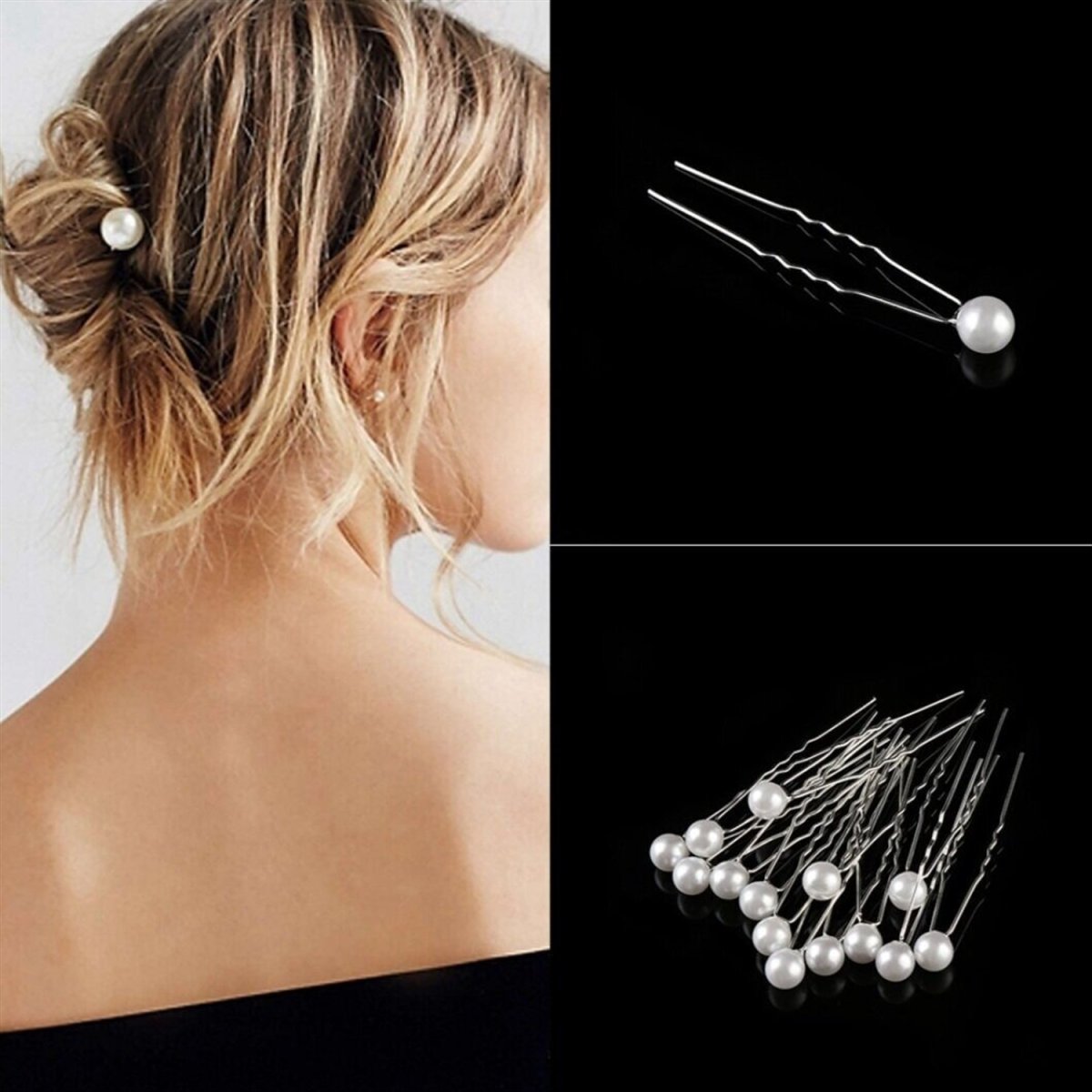 Заколки на короткие волосы