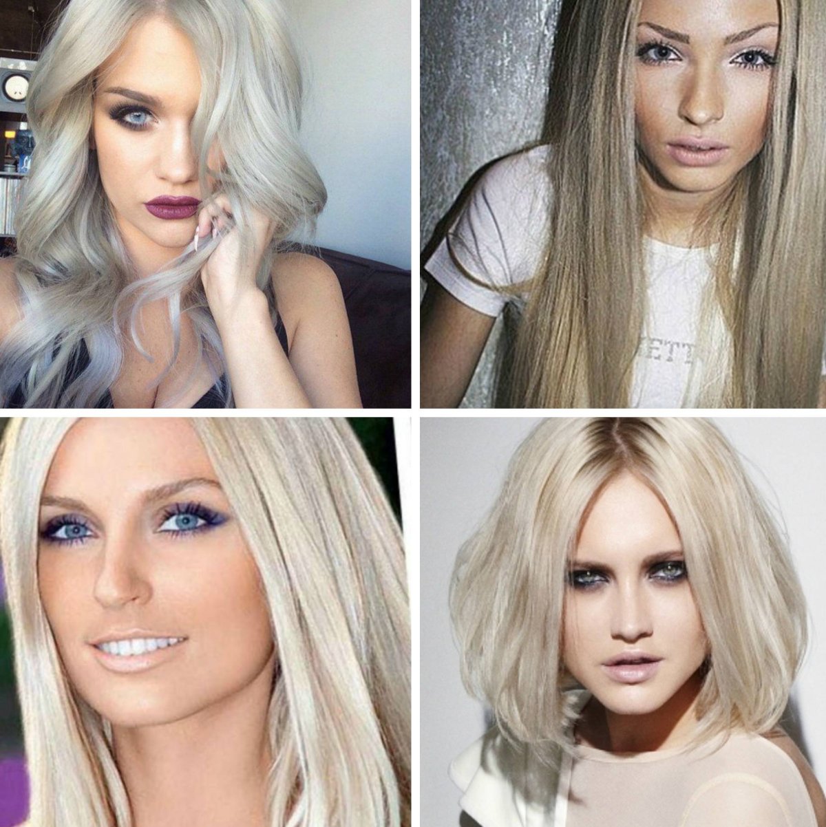 Окрашивание блонд