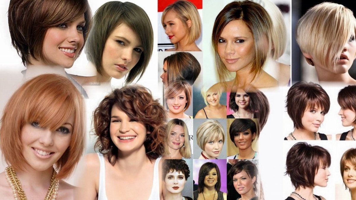 Ассиметричные стрижки для полных женщин