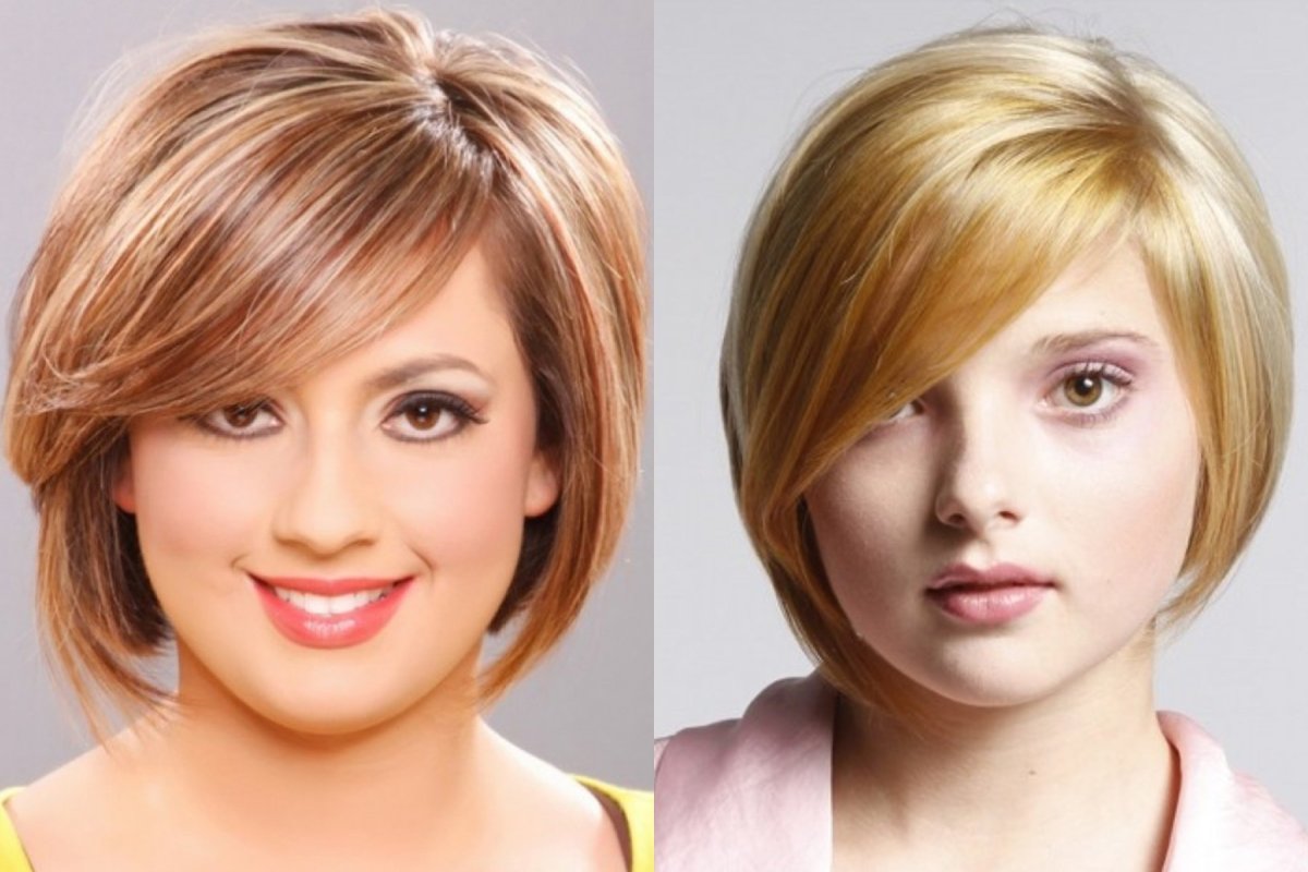 Стрижка на кудрявые волосы для полных женщин