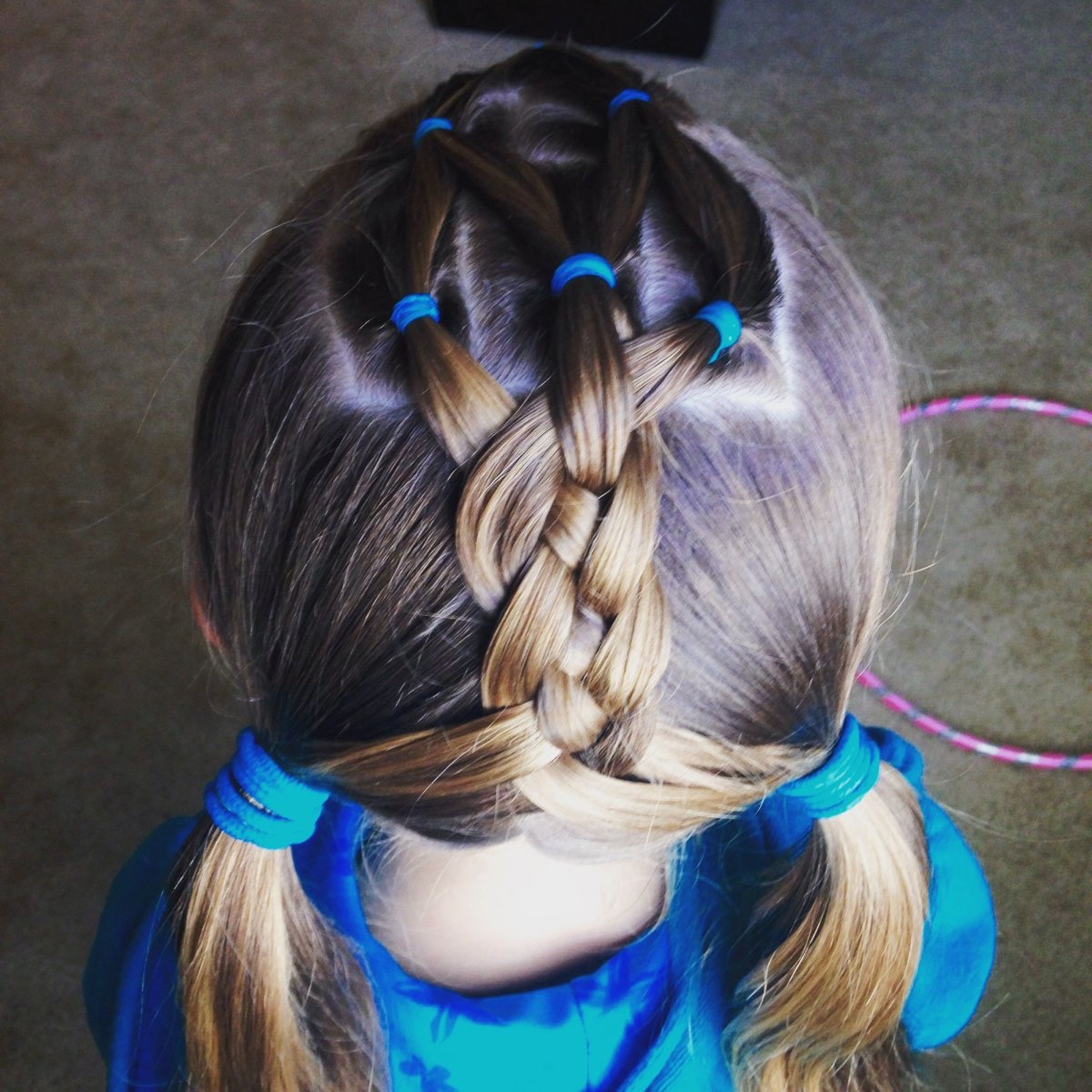 Причёски для самых маленьких девочек