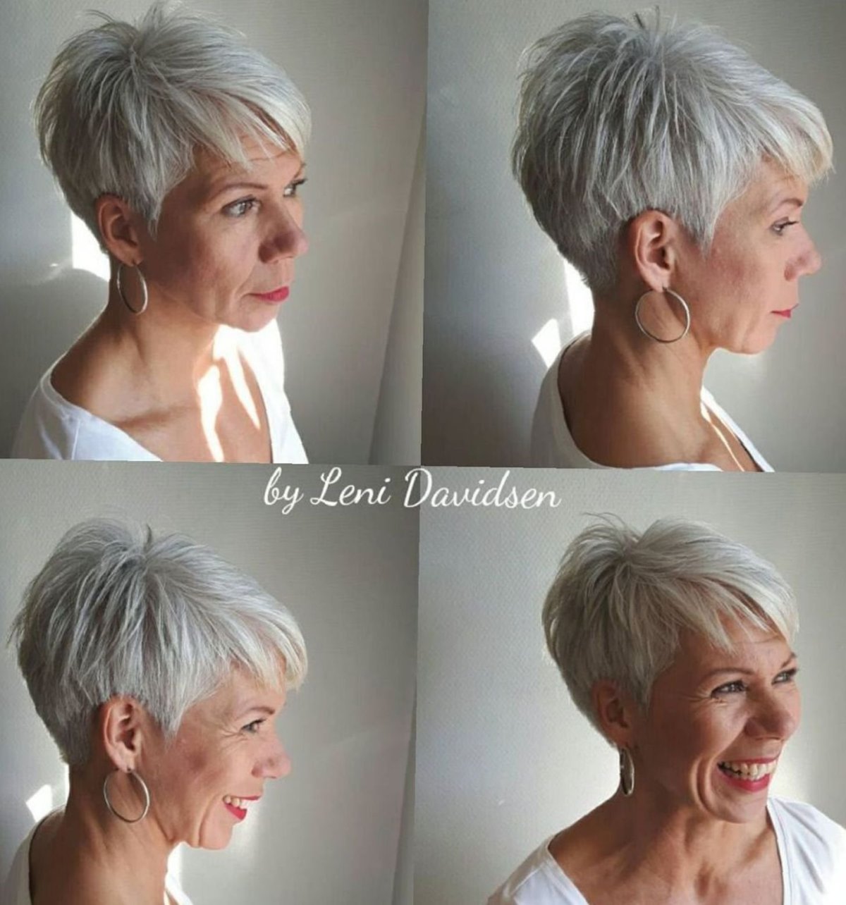 Стрижка Пикси Боб для женщин после 50