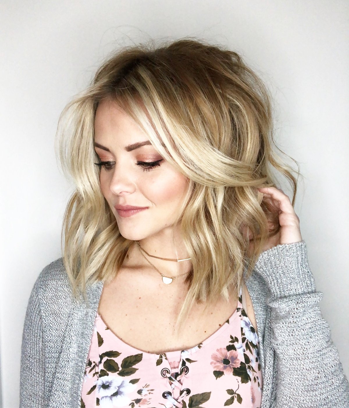 Кудри на средние волосы