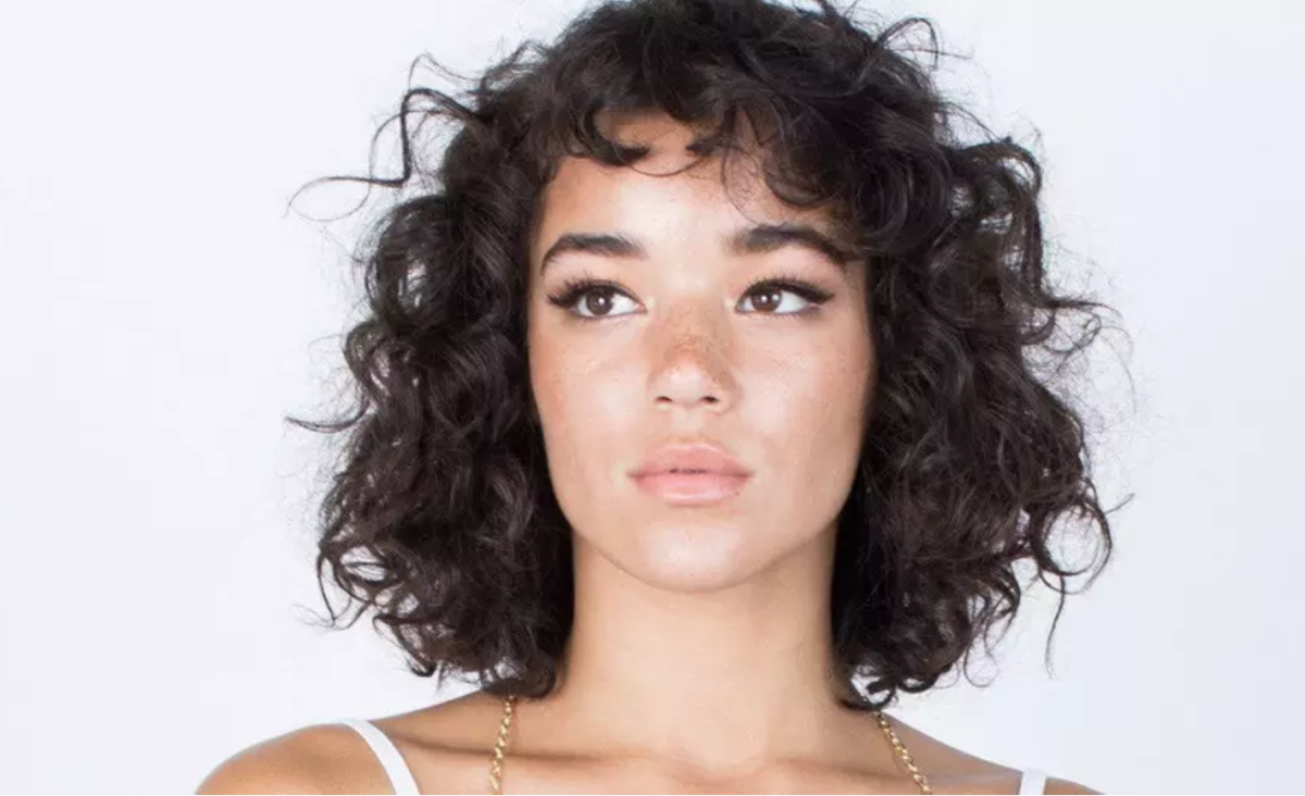 Афро кудри Настя Каменских