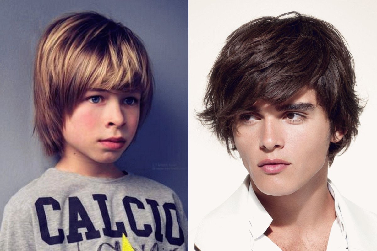 Удлиненная стрижка для подростка