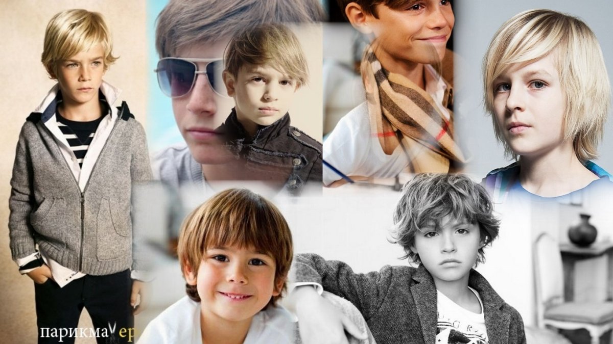Модные стрижки для мальчиков на отросшие во