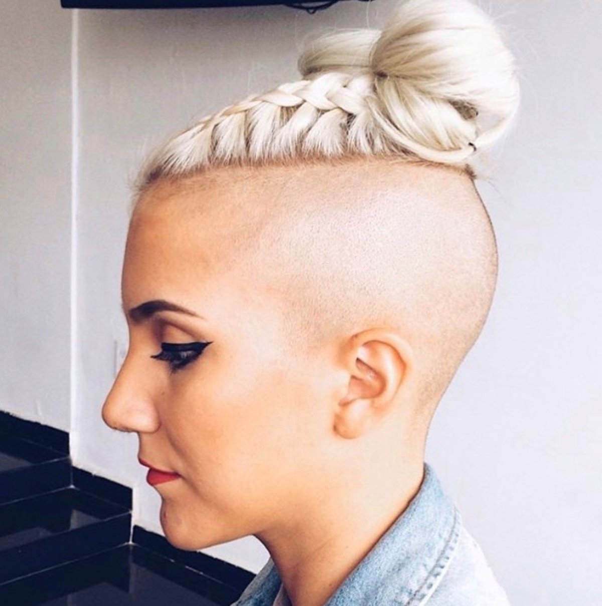 Брейды на андеркат женские