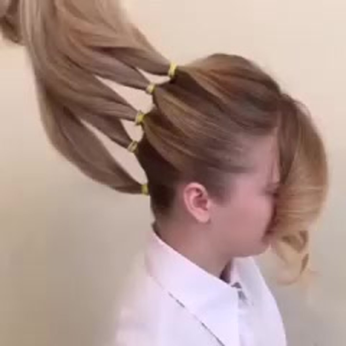 Красивые хвосты на длинные волосы для девочек