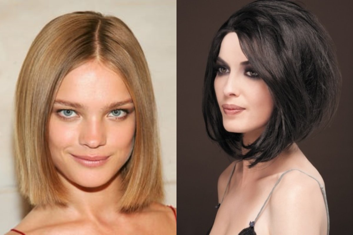 Каре по плечи