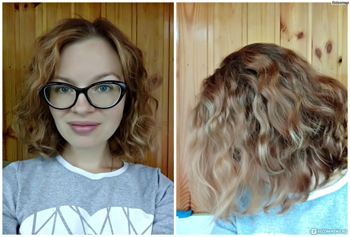 Биозавивка на тонкие редкие волосы