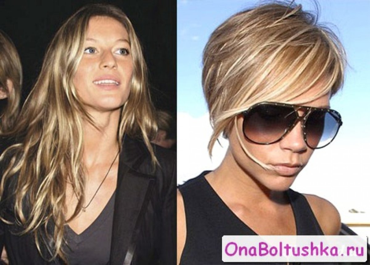 Эффект выгоревших волос на короткой стрижке