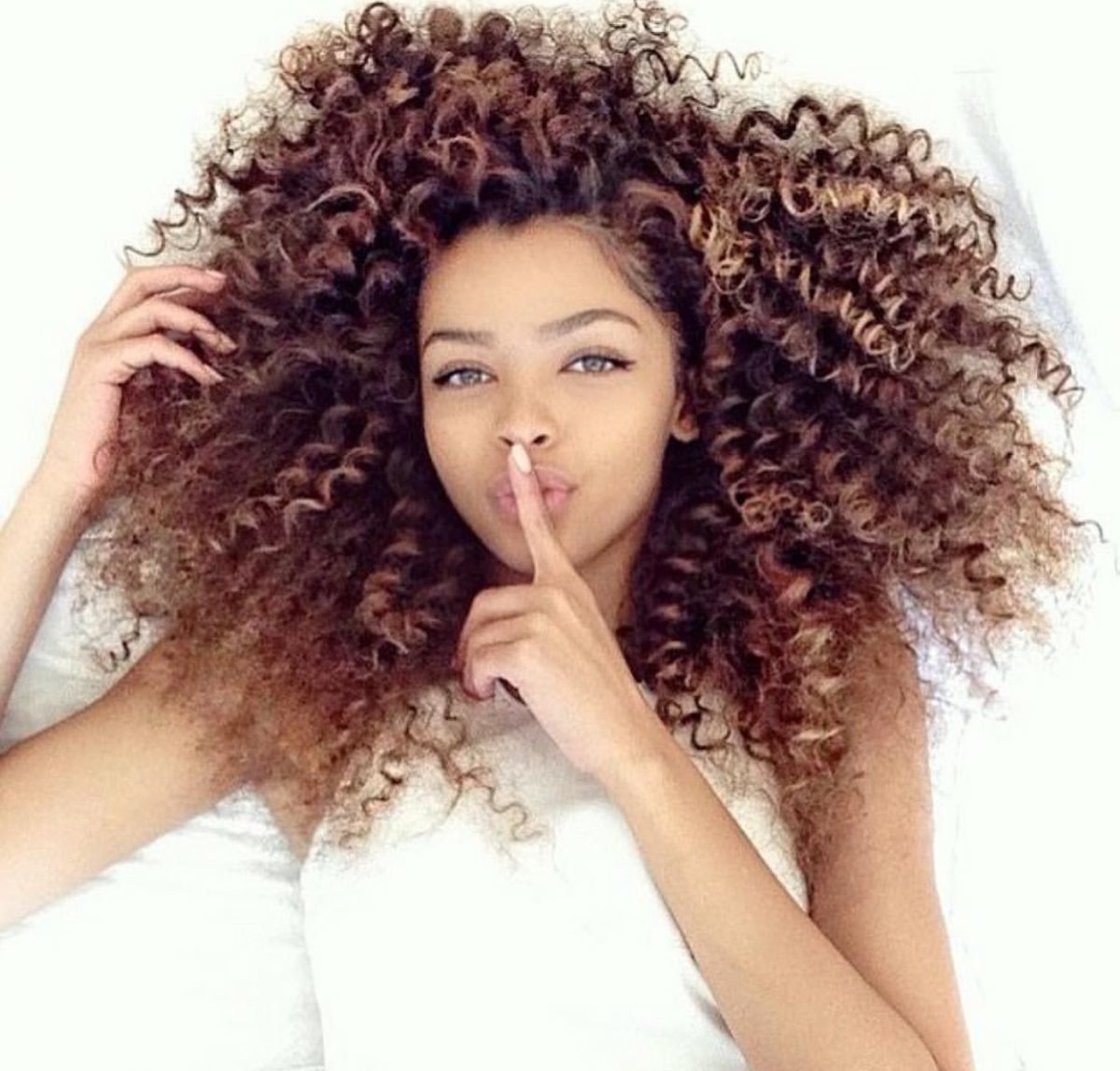 Афро кудри Ханна