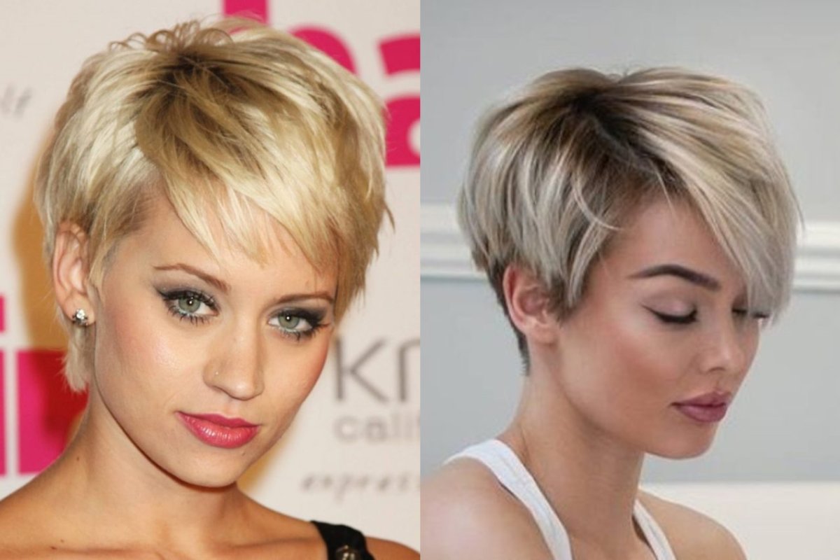 Короткие стрижки на жидкие волосы