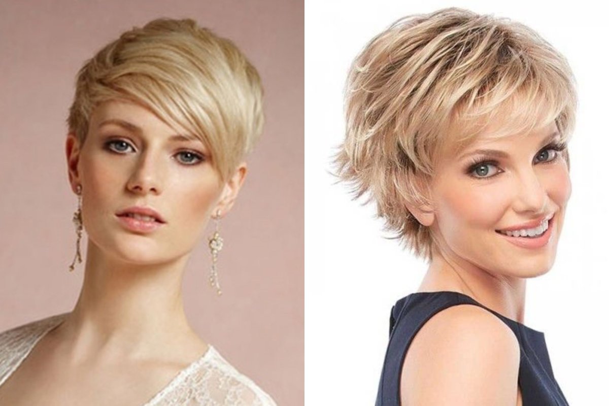 Стрижка Боб-Гарсон на короткие волосы