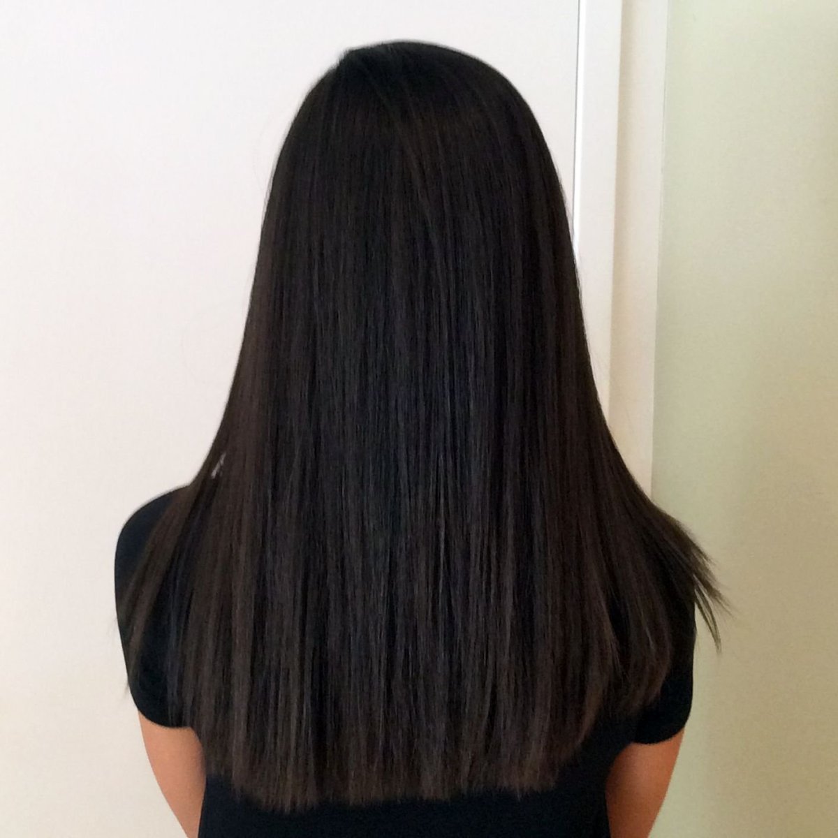 Каштановоолосы со спины