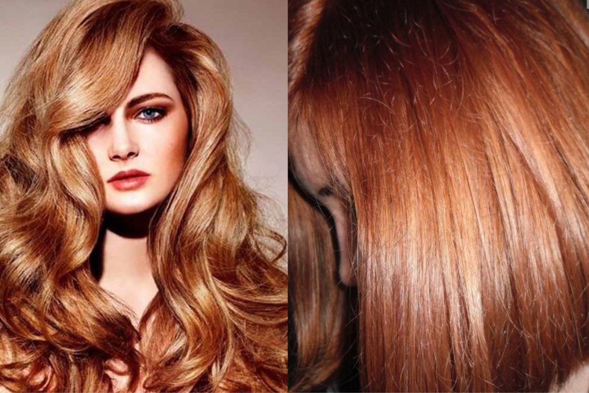 Цвет волос карамель Матрикс