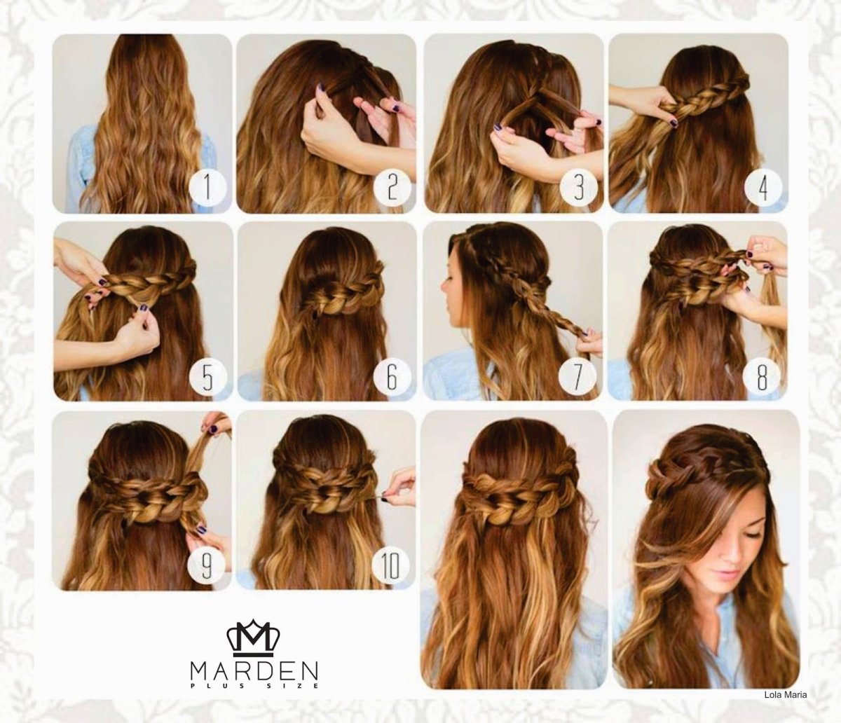 Причёски на длинные волосы для подростков пошагово