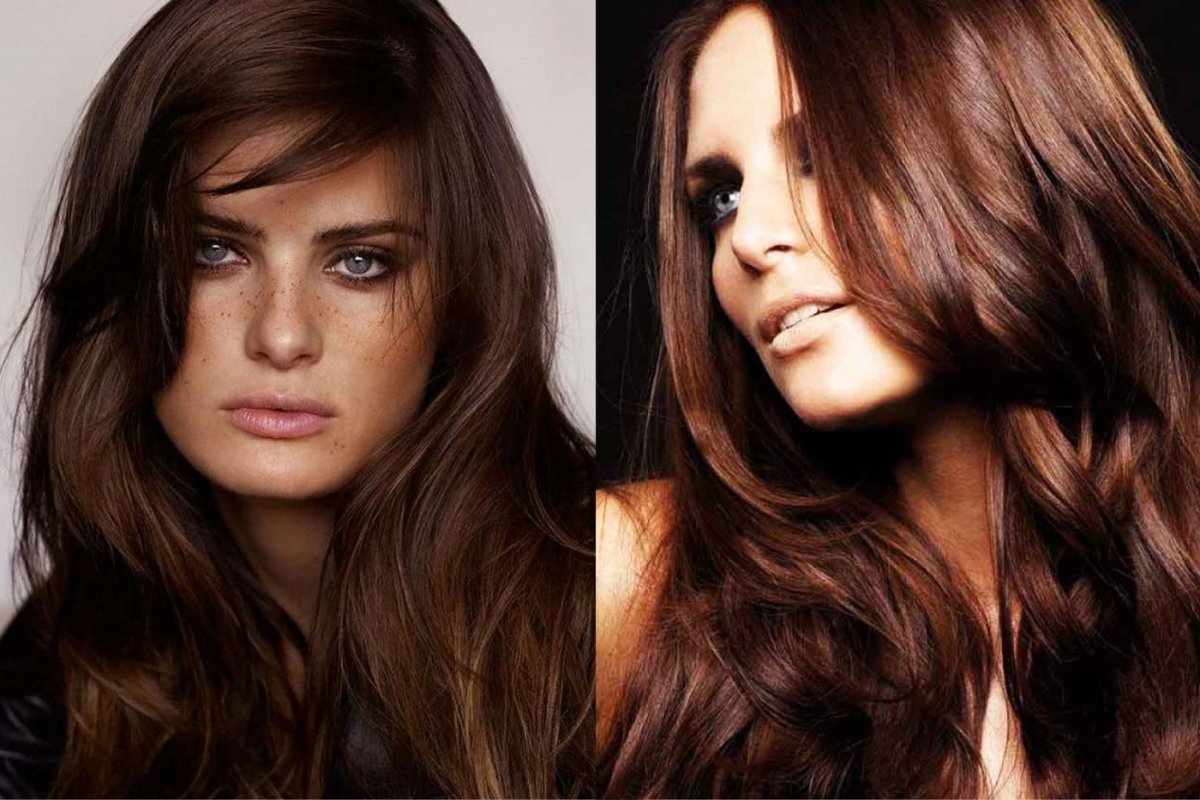 Горячий шоколад цвет волос