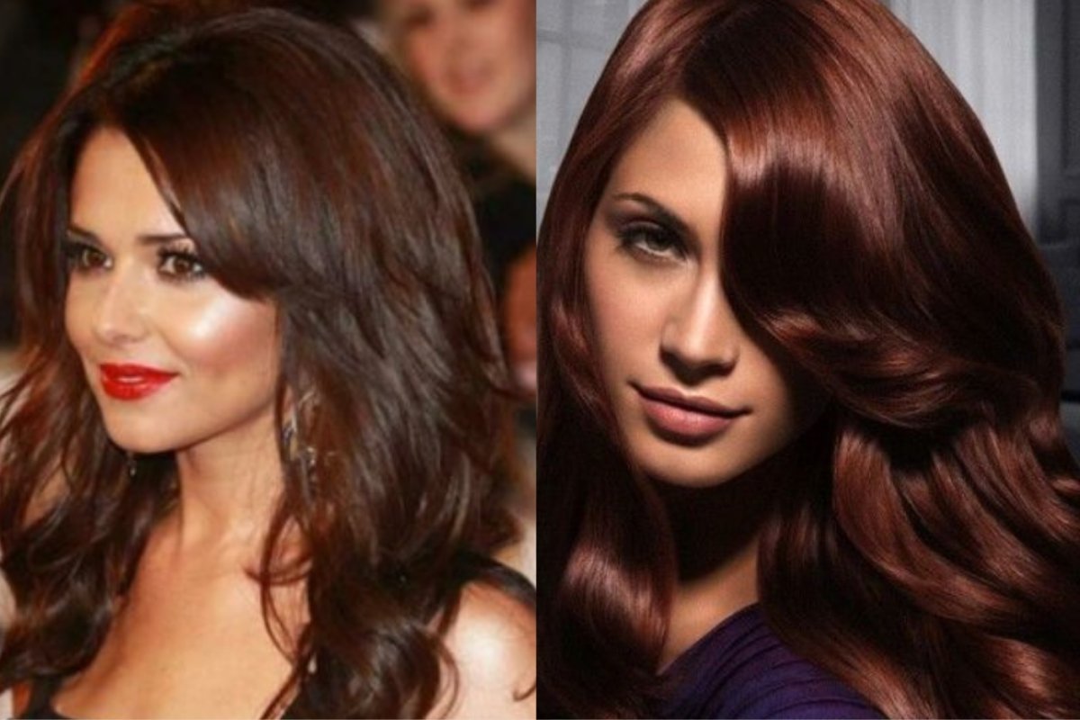 Коньячные и каштановые оттенки