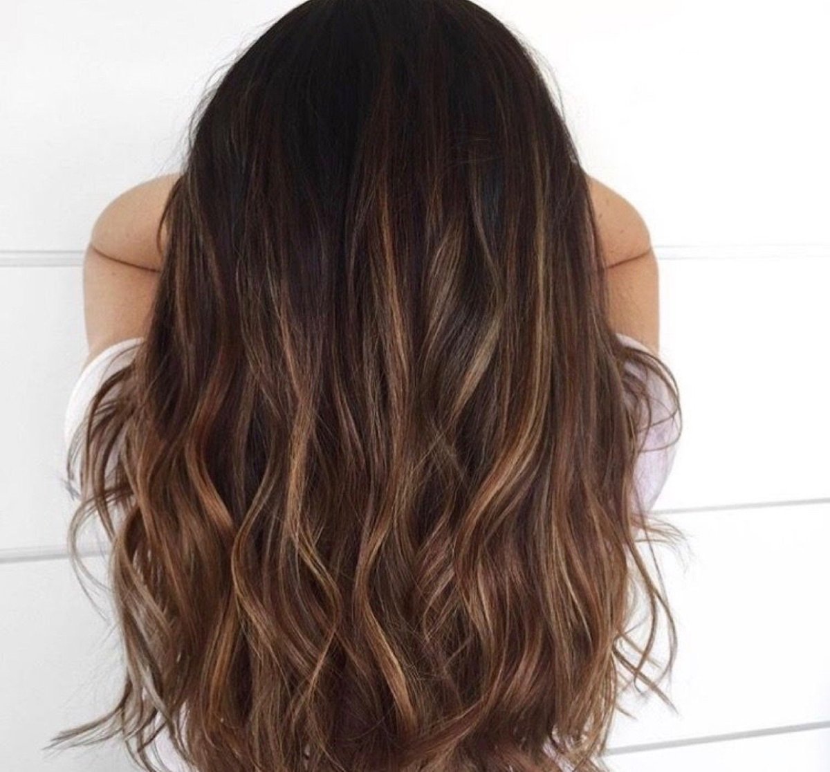 Вуальное мелирование