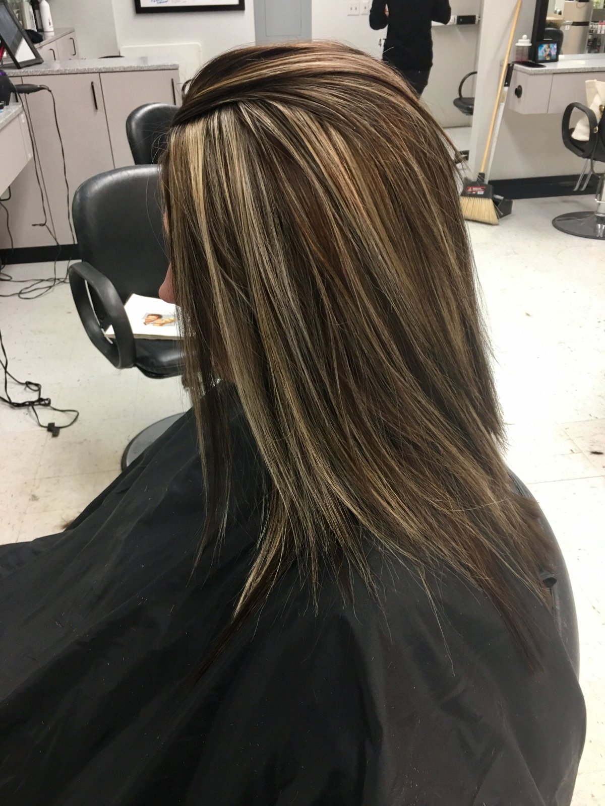 Мелирование на длинные волосы