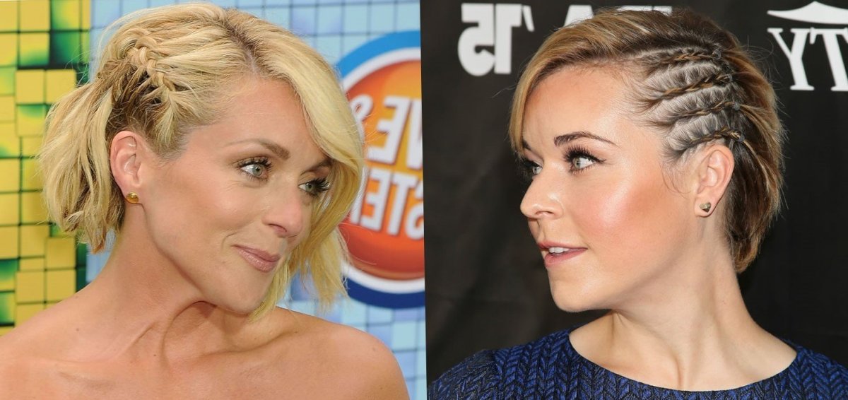 Прическа с косами на жидкие волосы