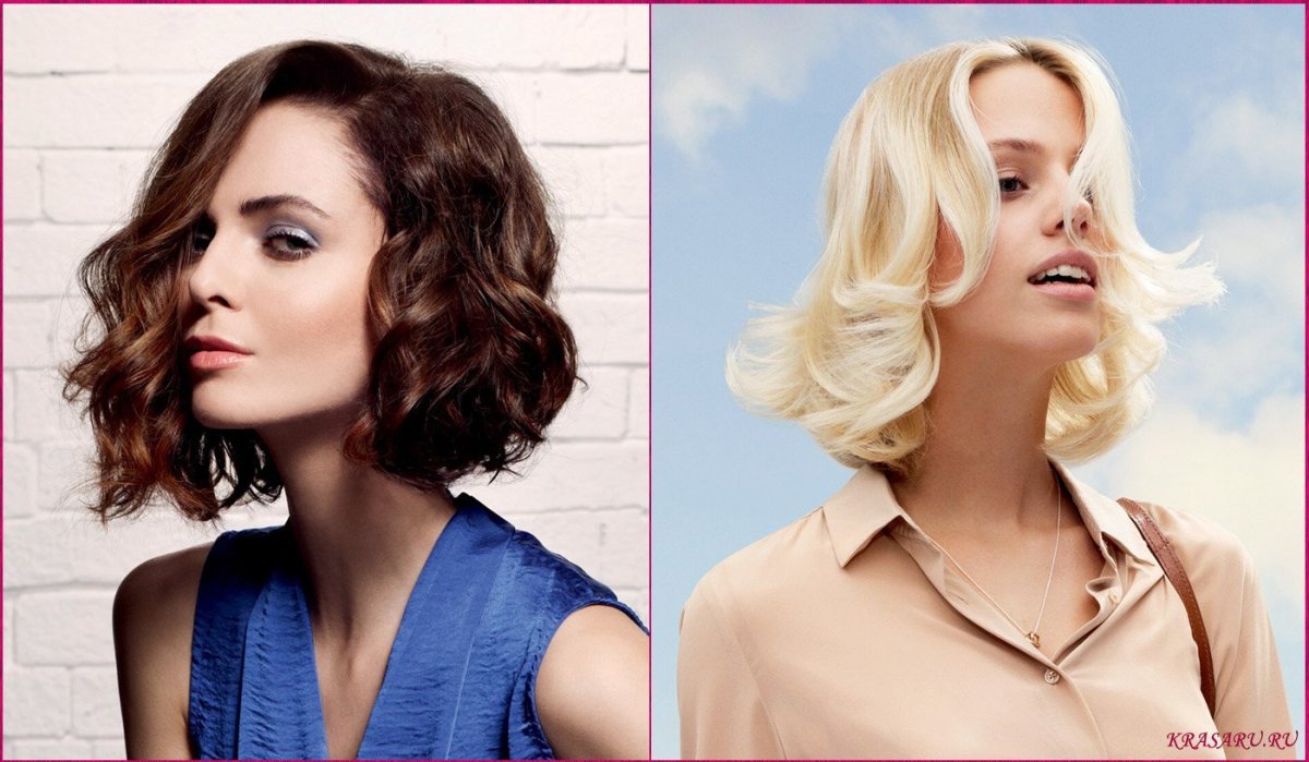 Стрижка отросшее каре