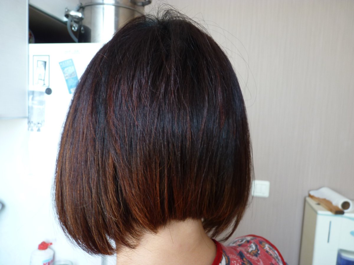 Удлиненное каре со спины