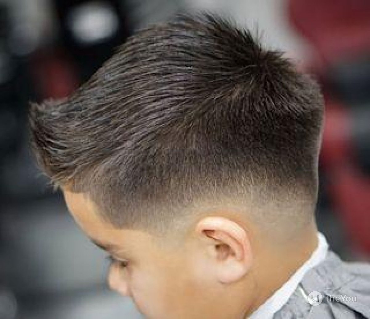 Выбритые стрижки для мальчиков
