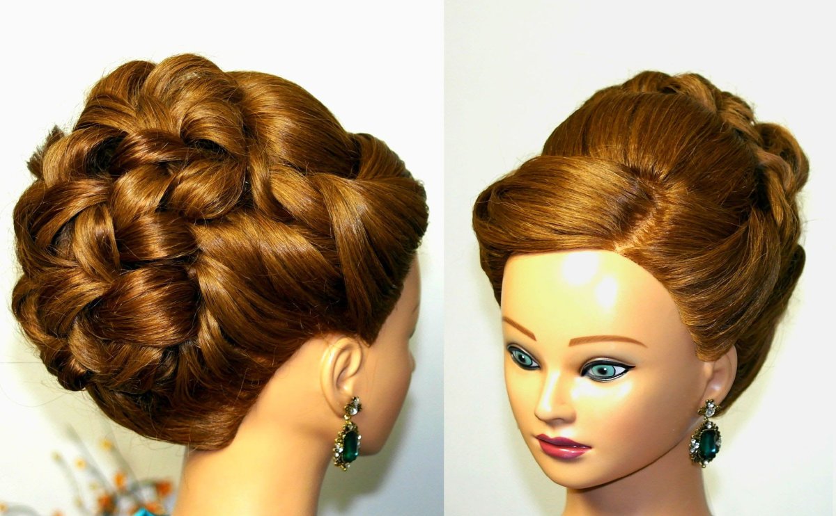 Причёски на выпускной на короткие волосы