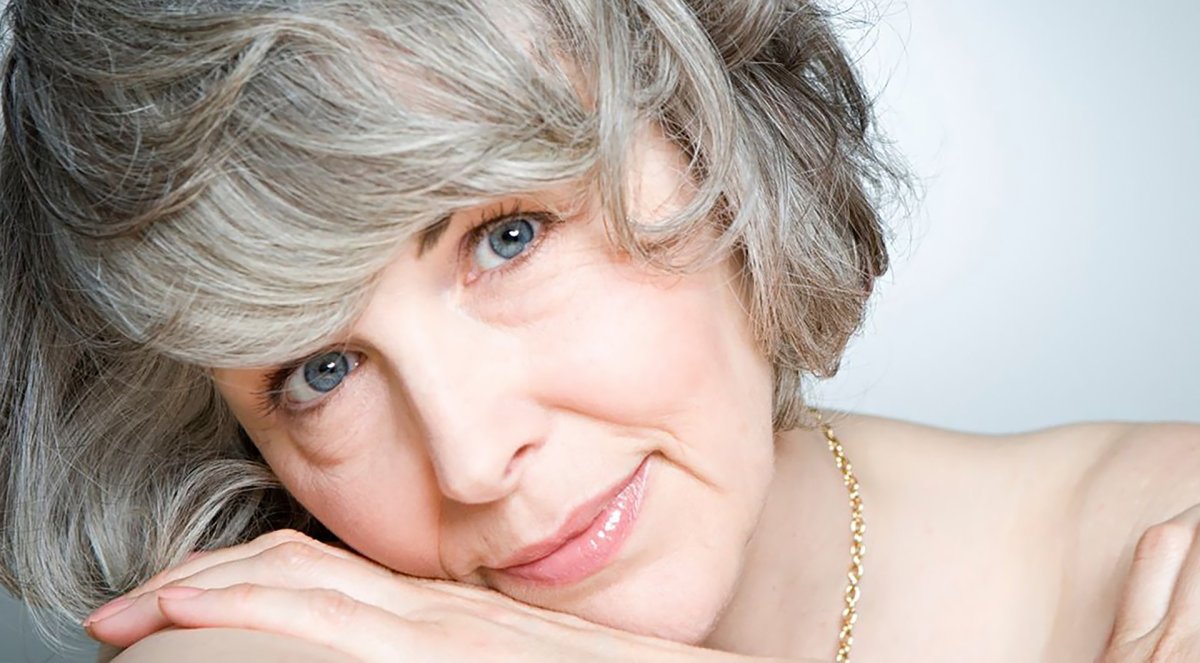 Тонирование седых волос