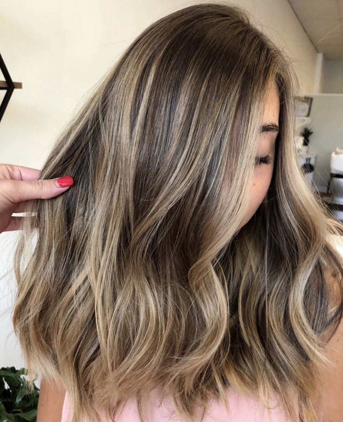 Хайлайтс балаяж