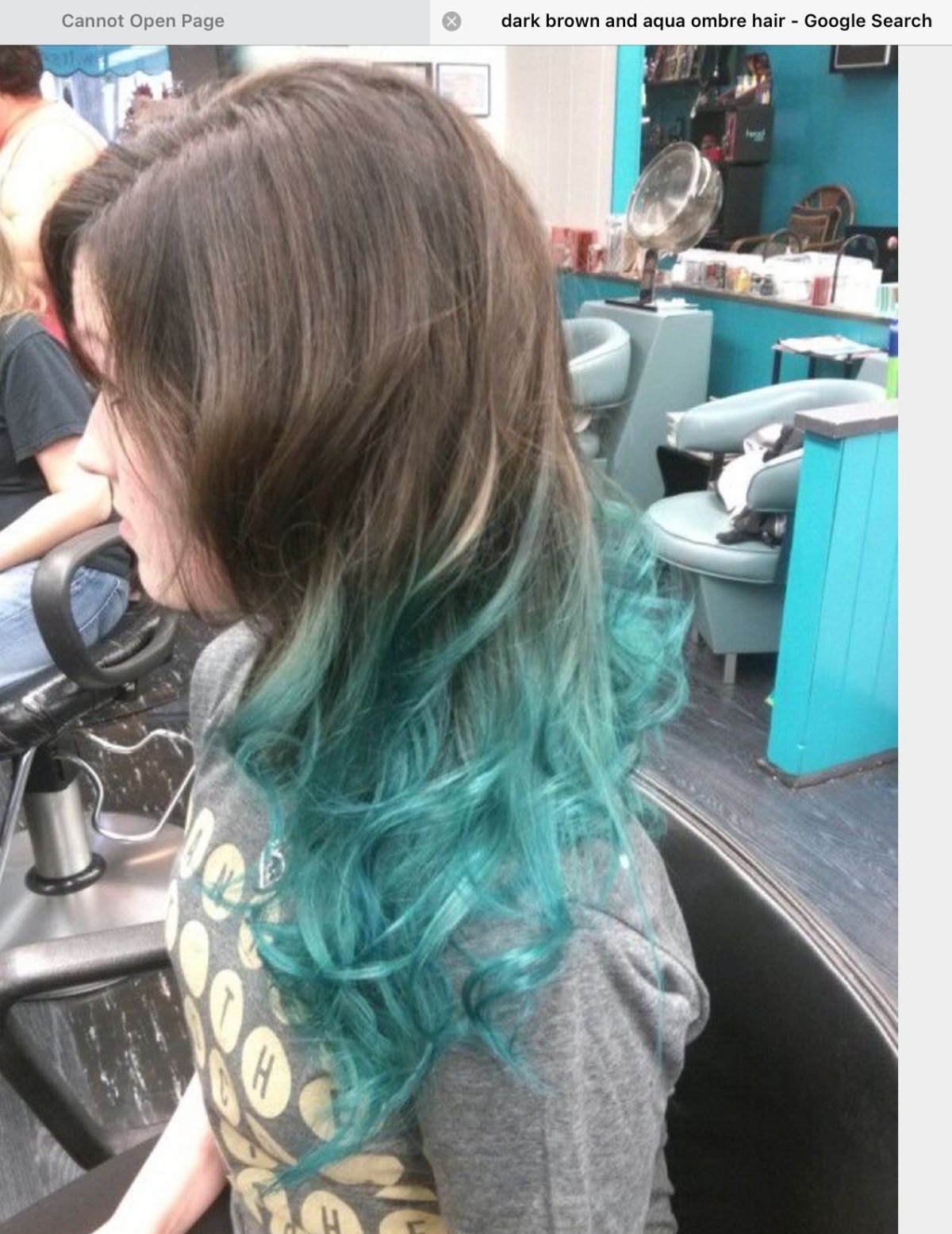 Мелирование с цветными прядями