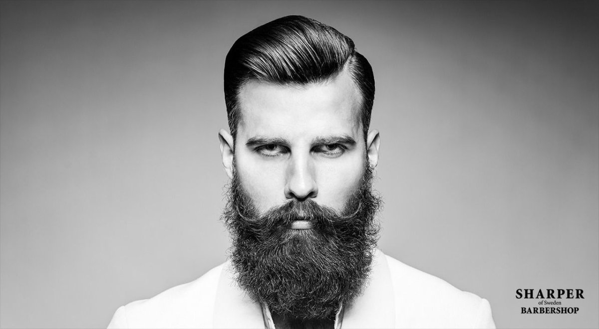 Брутальный мужчина с бородой