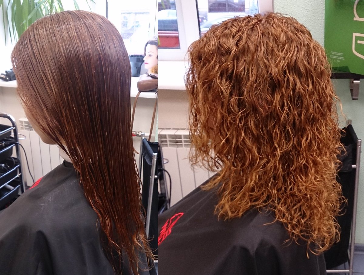 Химия на обесцвеченные волосы короткие волосы