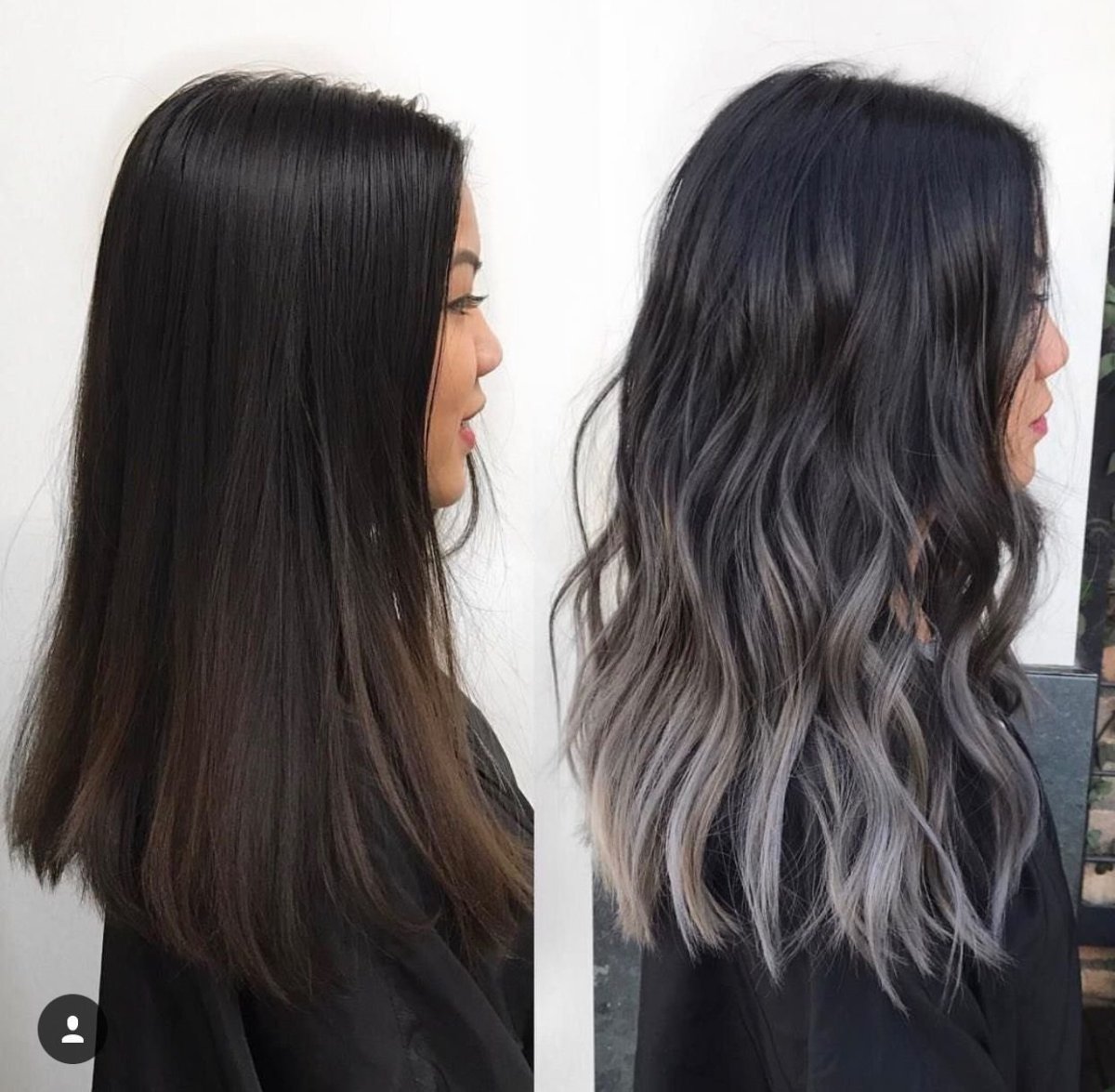 Балаяж на черных