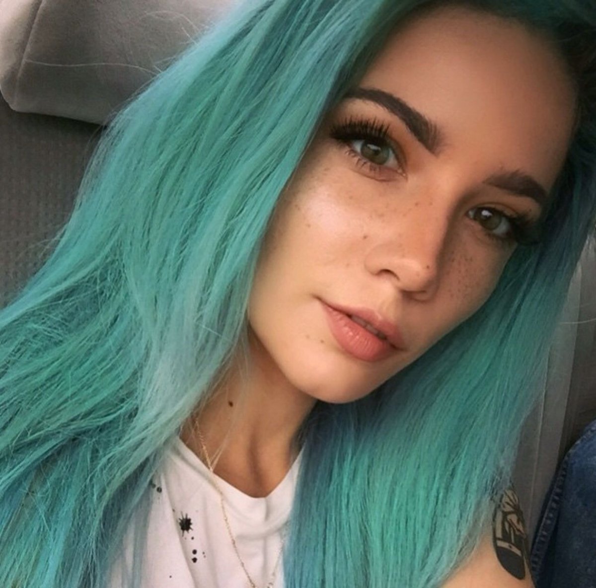 Halsey селфи